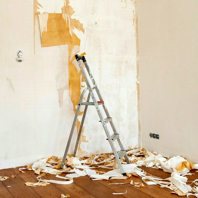 Hoe Muren Te Schilderen En Te Repareren Na Het Verwijderen Van Behang